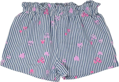 Miniatura 62 de Disney Minnie Mouse - Conjunto de camiseta floral arcoíris y pantalones cortos de cambray, tallas de bebé a niño grande (12 meses - 14-16)