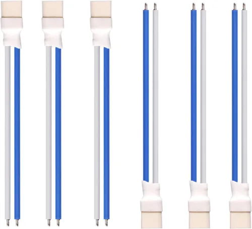 Miniatura 5 de BETAFPV 5 piezas BT2.0 Conectores dobles Cable 2S Whoop Pigtail con conector banana de 1.0mm 45mm 22AWG Compatible para dron FPV Whoop 2S