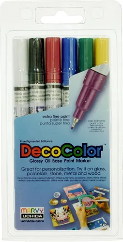 Uchida of America - Marcadores de pintura opaca DecoColor