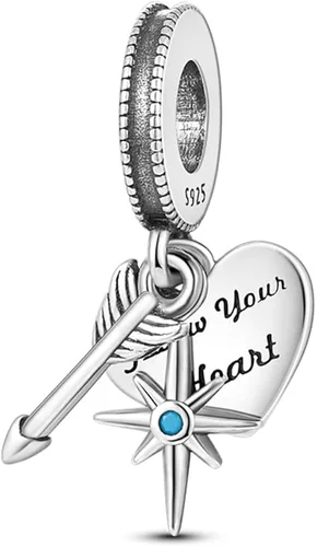 TINSLO Charms Beads fits for Charms Bracelets for Woman 925 sterling silver suspension pendants and CZ stones women DIY jewelry