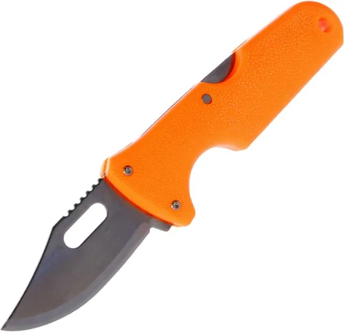 Miniatura 2 de COLD STEEL Click N Cut - Hunters Fixed Blade Knife Durable 420J2 Steel Compact Hunting & Hiking Multiple Replaceable Blades Sheath & 3 Blades