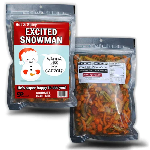 Miniatura 3 de Kiss My Carrot Trail Mix – Regalos traviesos de broma para mujeres – Divertidos regalos de muñeco de nieve para adultos – Regalo de comida picante
