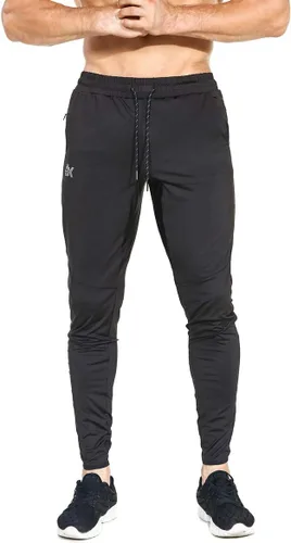 Miniatura 4 de BROKIG Pantalones deportivos ligeros para hombre, pantalones deportivos de entrenamiento para hombre con bolsillo con cremallera