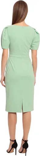 Miniatura 3 de Maggy London Vestido de crepé de manga corta para mujer