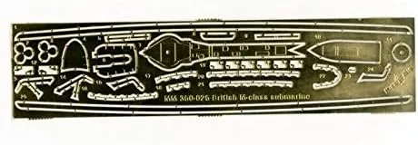 Miniatura 4 de Micro Mir ***Submarino británico Clase M 1/350 350-025
