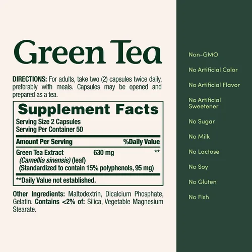 Miniatura 5 de Nature's Bounty, extracto de té verde, B001G7QYMO, 1, 1