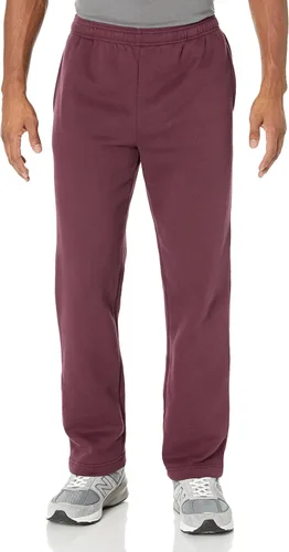 Tienda Essentials - Pantalón deportivo de vellón con parte inferior abierta para hombre (disponible en tallas grandes y altas)