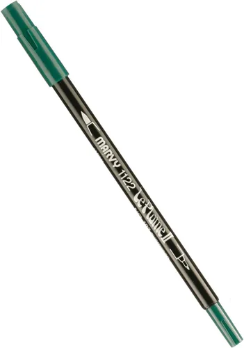 Miniatura 109 de Uchida 1122-C-3 Marvy Extra Fine Tip Le Plume II Rotulador de doble punta, azul