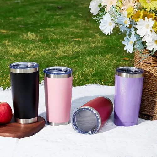 Miniatura 8 de MEWAY - Vaso de 20 onzas para café Blanco