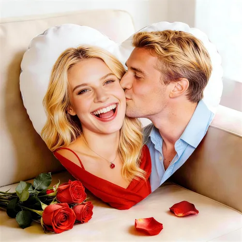 Miniatura 2 de Almohada personalizada con foto de cara - Almohada de cuerpo en forma de cabeza 3D personalizada con foto para decoración de sofá en casa - Regalos