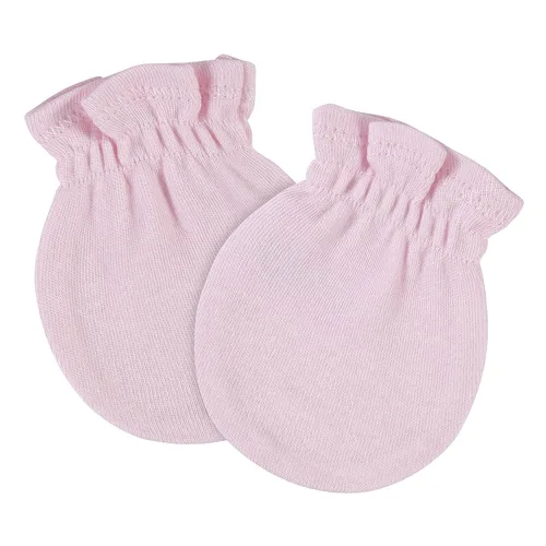 Miniatura 3 de Gerber Paquete de 8 y 12 manoplas antiarañazos para niñas, Rosa gris multicolor