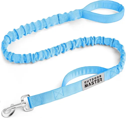 Miniatura 18 de Correa de cuerda elástica para perros Outdoormaster; para mayor seguridad y comodidad de su perro., M