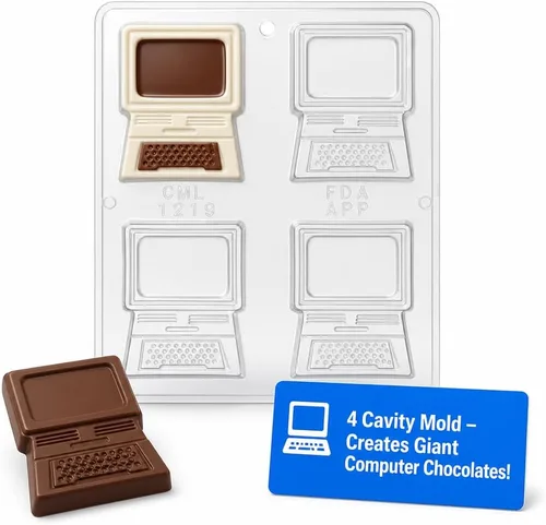 Miniatura 6 de Molde de caramelo de chocolate para computadora 1219