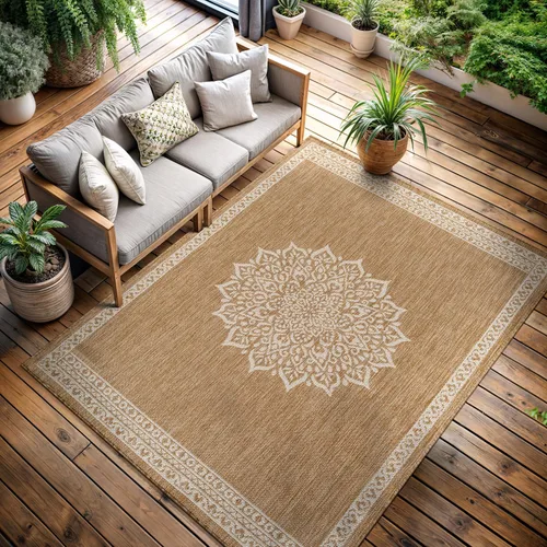 Miniatura 56 de CAMILSON Alfombra para exteriores, alfombras modernas para patios interiores y exteriores, tapetes de cocina y pasillo, alfombra lavable para porche