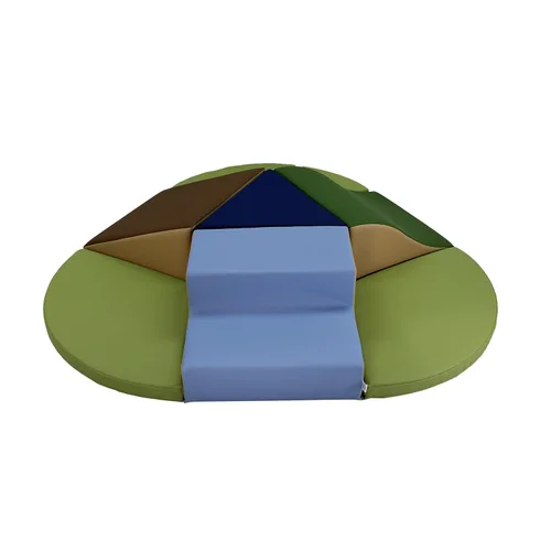 Miniatura 7 de FDP SoftScape Playtime Junction 360 Climber Plus - Almohadillas laterales, estructura de juego activo para interiores para niños pequeños y niños