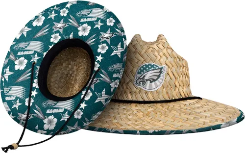 Miniatura 146 de FOCO - Sombrero de paja con logotipo de equipo universitario de NCAA y estampado floral para hombre TEAM LOGO
