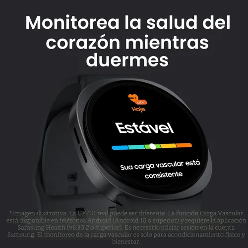 Miniatura 7 de Samsung Galaxy Watch 8 44mm Reloj inteligente AI con pantalla AMOLED de 1,47", Wear OS 6, Wi-Fi, Bluetooth, frecuencia cardíaca, GPS, rastreador