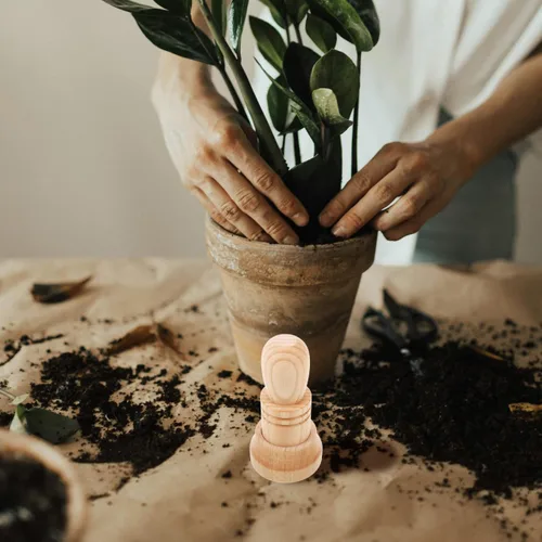 Miniatura 7 de IMIKEYA Juego de macetas de papel de madera, biodegradable, ecológico, fácil de usar, perfecto para plántulas, interior y exterior, 1 juego