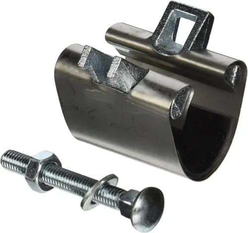 Miniatura 4 de Eastman Abrazadera de reparación de tubería IPS de 1 pulgada, 3 pulgadas de longitud, acero inoxidable, 45185