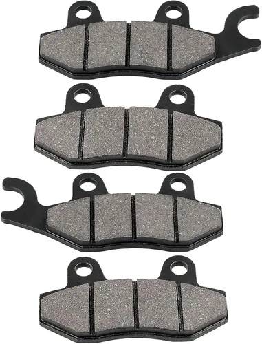 LOCOPOW Pastillas de Freno para Kawasaki Teryx 4 800 750 KRT KRF Brute Force 650 750 KLR650 KL650 Bayou 300 400 Mule Pro 820 1000 Delanteras Traseras