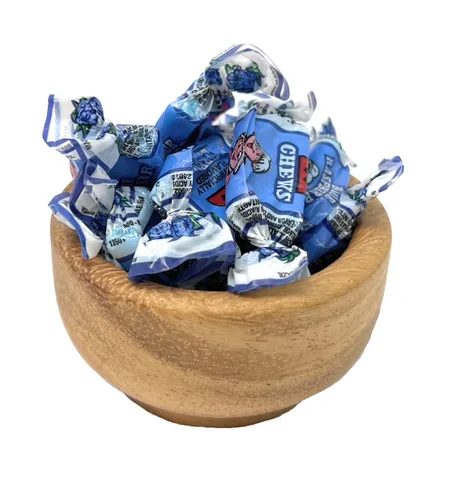 Miniatura 4 de Masticables de frutas con sabor a frambuesa azul salvaje, 2 libras a granel