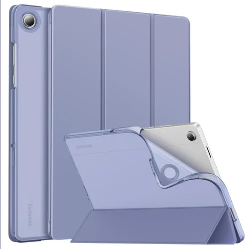 Miniatura 17 de MoKo Funda compatible con Samsung Galaxy Tab A7 Lite de 8.7 pulgadas 2021 (SM-T225/T220/T227), funda inteligente delgada y ligera con triple soporte