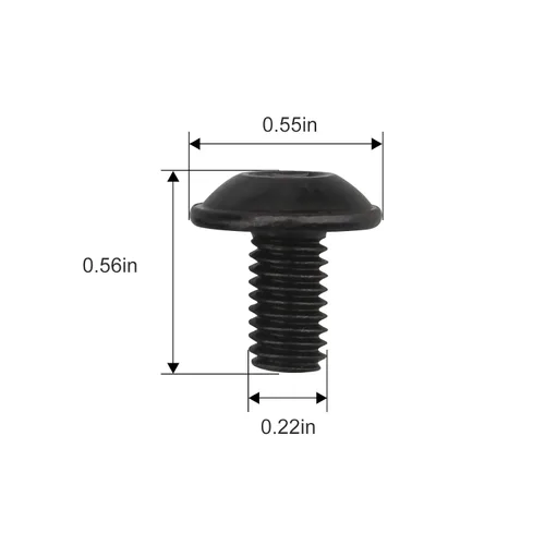 Miniatura 2 de Perno de hoja de bloqueo 14-46-2075 para Milwau-kee 2522-20 Piezas de herramienta de corte compacto de 3 pulgadas (2 piezas)