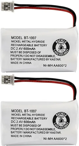 Miniatura 6 de Kastar Paquete de 1 batería de repuesto BT-1007 para Panasonic HHR-P506, HHR-P506A, HHR-P506A1B, KX-TGA400B, KX-TGA420B, PQHHR150AAZ1, PQHHR150AA21