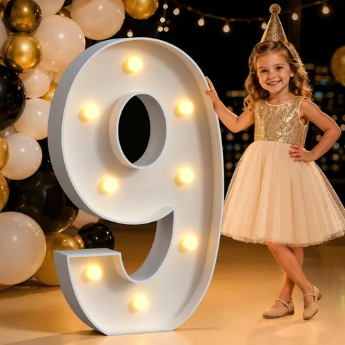 Miniatura 40 de Mixifox Letras de marquesina de 3 pies en Y, letras grandes iluminadas de 3 pies de alto con luces, letra grande para boda, compromiso, graduación