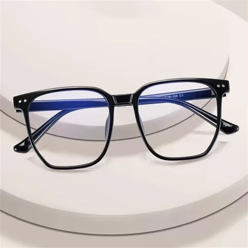 Miniatura 2 de MAKIRO Gafas de miopía de marco grande -0.5, -4.00 de intensidad para hombres y mujeres con miopía ligera