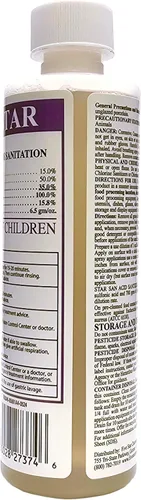 Miniatura 4 de 8oz Star San con botella de spray de 32 oz para elaboración casera
