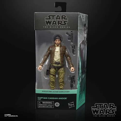 Miniatura 2 de STAR WARS The Black Series Captain Cassian Andor - Figura coleccionable de Rogue One: A Story de 6 pulgadas, juguetes para niños a partir de 4 años