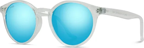 Miniatura 4 de WearMe Pro - Gafas de sol redondas retro resistentes 100% UVAUVB para mujeres y hombres