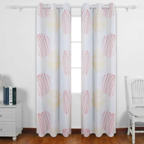 Miniatura 26 de Deconovo - Cortinas opacas para oscurecer la habitación, con aislamiento térmico, cortinas con ojales
