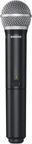 Miniatura 11 de Sistema de micrófono inalámbrico Shure BLX24/PG58 - Vida de batería de 14 horas, rango de 300 pies, UHF Incluye micrófono vocal de mano PG58