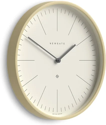 Miniatura 9 de NEWGATE® Mr Clarke - Reloj de pared Reloj de madera contrachapada grande inspirado en los escandinavos 15.7 in Caja de madera pálida