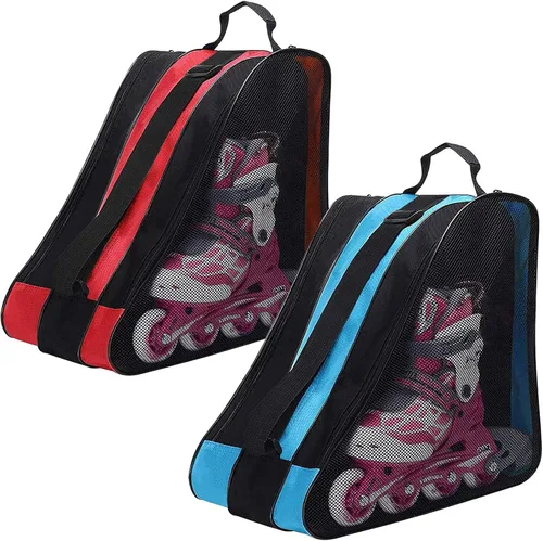 Miniatura 13 de Peyorom Bolsas de patinaje, ideales para patines de patinaje, patines de hielo, patines cuádruples, patines en línea, patines de patinaje, patines