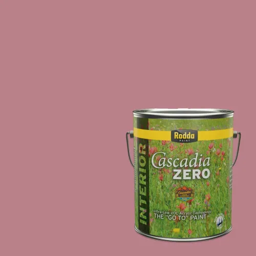 Miniatura 46 de Rodda Paint CASCADIA ZERO - Pintura satinada e imprimación para interiores en uno, 1 galón, Lady Flower Flor de señora