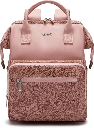 Miniatura 14 de Kinmac Mochila para portátil de estilo abierto para laptop de hasta 15.6 pulgadas, para hombres y mujeres, mochila de viaje al aire libre