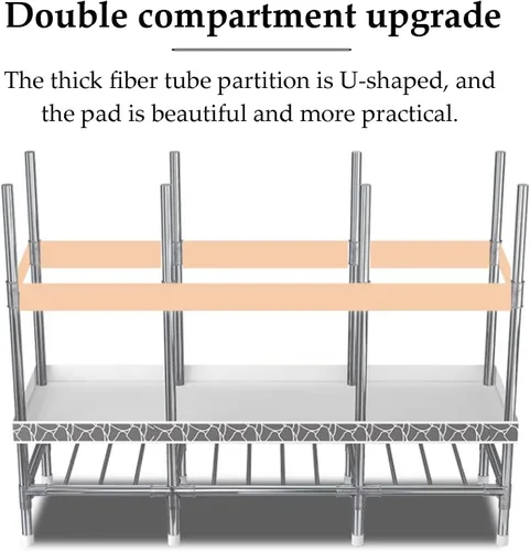 Miniatura 7 de large closets Portable Wardrobe Closet Thickened Steel Pipe Clothes Closet for Bedroom Hanging Large Closet Lightweight Portable Closet Space-saving