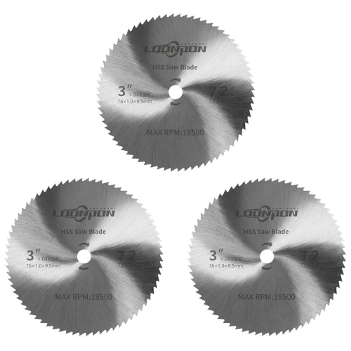 Miniatura 10 de Hoja de sierra circular con punta de carburo de 10 pulgadas y 40 dientes para cortar madera dura y blanda con eje de 1 pulgada