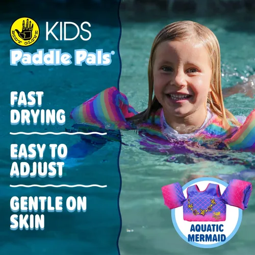 Miniatura 3 de Body Glove Paddle Pals - Chaleco salvavidas para niños aprobado por la Guardia Costera para aprender a nadar PFD