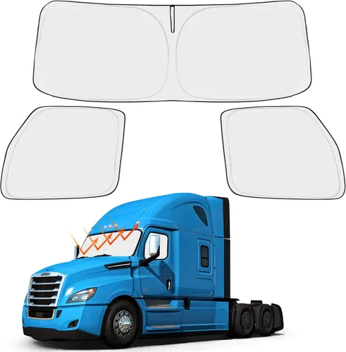 Miniatura 283 de Proadsy Parasol para parabrisas actualizado 2025, ajuste personalizado Dodge RAM 1500 2Dr 2019-2024 2025, 4 capas, plegable, protector de parasol