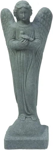Miniatura 16 de Emsco Group 92246 Estatua de niño soñando despierto – Aspecto natural – Hecha de resina – Ligera – 40 cm de altura para jardín, BRONCE