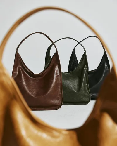 Miniatura 3 de NEWBELLA Bolso Hobo para mujer - Bolso de hombro y bandolera de cuero sintético, bolso de mano espacioso para el trabajo y uso diario