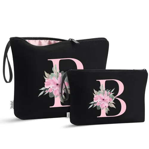 Miniatura 14 de Vavabox A-Z Bolsa de Maquillaje Personalizada, Regalos de Cumpleaños para Mujeres y Mamá, Regalos para la Mejor Amiga, Bolsa de Cosméticos