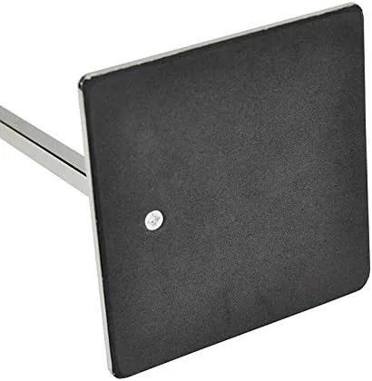 Miniatura 5 de Paquete de 2 soportes de metal para colgar bolsas de embrague, soporte de exhibición de altura ajustable para encimera minorista, soportes