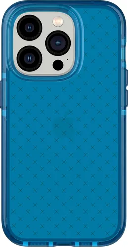 Miniatura 19 de Tech21 iPhone 14 Pro Evo Check – Funda protectora delgada y absorbente de golpes con protección FlexShock Multi-Drop de 16 pies y botones