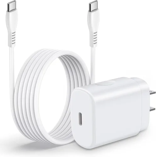 Cargador rápido tipo C de 25 W para Samsung Galaxy A16 5G A15 5G A14 5G A35 A54 A25 A56 A36 A26 A55 A03s S25 Ultra S24 FE S23 S22 S21 Z Fold 6 Flip