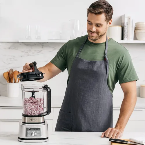 Miniatura 7 de Ninja Foodi SS201 Potente licuadora y procesador. Licuadora de triturado 3 en 1, mezclador de masa y procesador de alimentos 1400 WP, smartTORQUE, 6